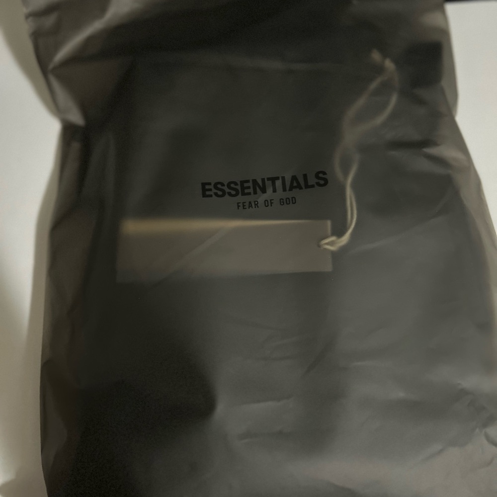 Essentials Dark Black Sweatpants - image 2